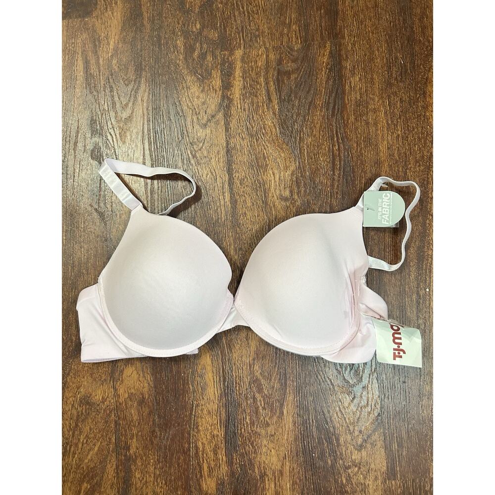 NWT Rene Light Pink 🌸🌸🌸Opaque Push Up Bra Underwire Size 36D
